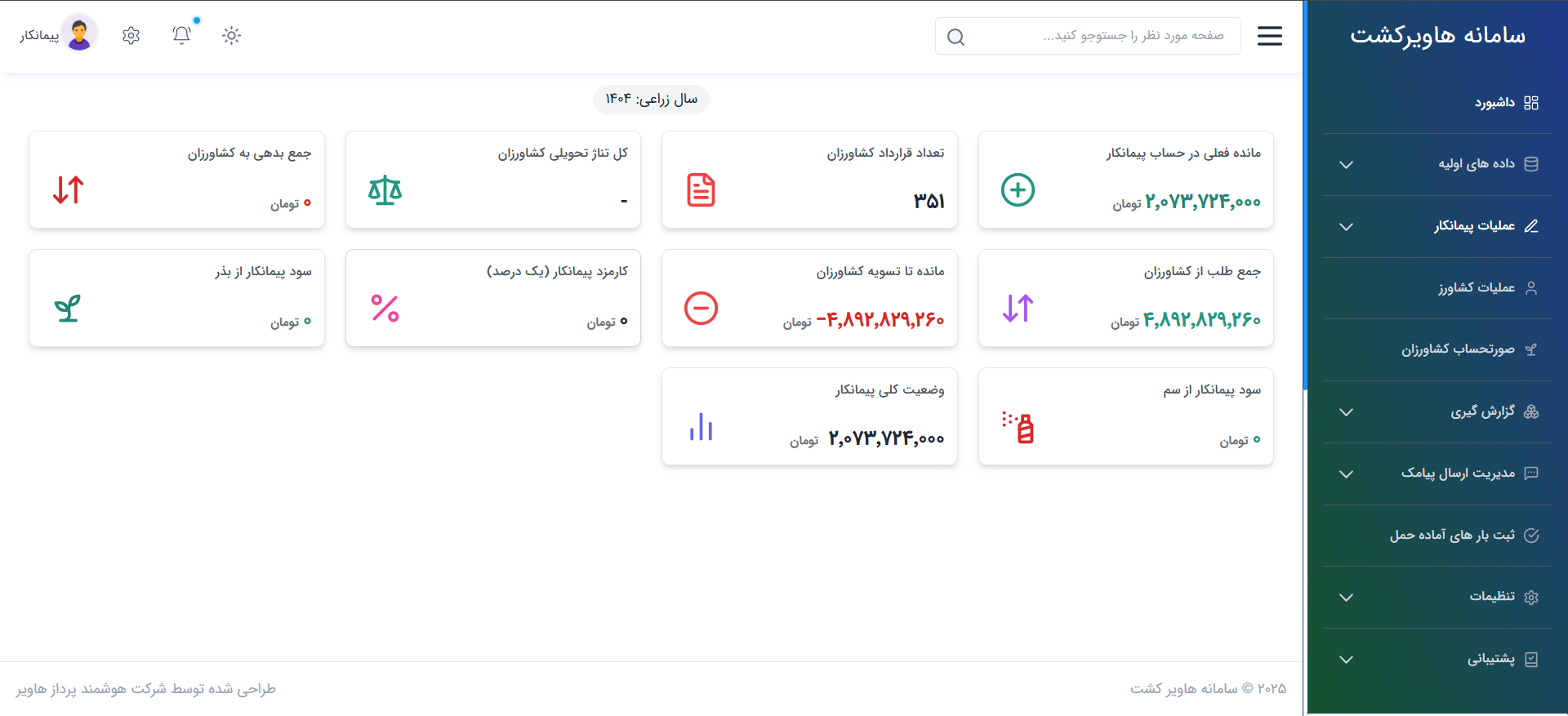 سامانه جامع هاویر کشت - Image 3